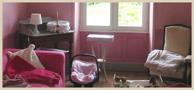 chambre rose